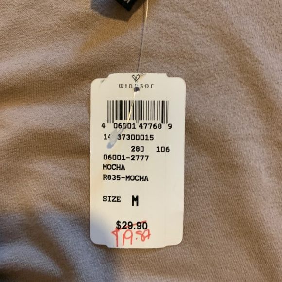 Windsor Store wrap bodysuit in mocha. NWT.‎ . Orig retail  30 - Picture 3 of 4